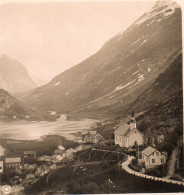 AK-0696/  Bei Hellesylt Norwegen  NPG Stereofoto Ca.1905  - Ohne Zuordnung