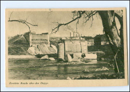 Y11067/ Smolensk  Zerstöre Brücke Rußland Ak Ca.1942 - Rusland