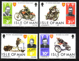 ISLE OF MAN MI-NR. 40-43 POSTFRISCH(MINT) TOURIST TROPHY 1974 MOTORRADRENNEN - Isle Of Man