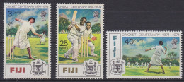 Fidschi 317-319 Postfrisch Sport Kricket Cricket, MNH #GE238 - Fidji (1970-...)