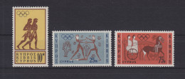 Zypern 237-239 Postfrisch Olympia 1964 MNH #GE104 - Usados