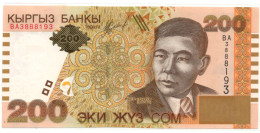 Kyrgyzstan 200 Som 2004 P-22  UNC - Kirgisistan