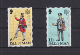 GB Isle Of Man 142-143 Postfrisch Europa Cept Post- Und Fernmeldewesen #GE317 - Other & Unclassified