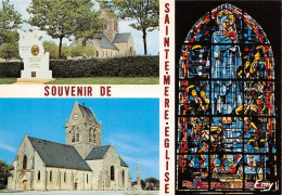 SAINTE MERE EGLISE Le Memorial Alexandre Renaud L Eglise 16(scan Recto-verso) MA1538 - Sainte Mère Eglise