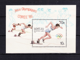 Laos Block 115 Mit 980 Postfrisch Olympia 1988 Seoul, MNH #RB632 - Laos