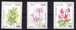 Algerien 1041-1043 Postfrisch Blüten Blumen, MNH #RB826 - Algerije (1962-...)