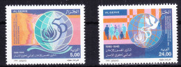 Algerien 1232-1233 Postfrisch 50 Jahre Menschenrecht, MNH #RB778 - Algerien (1962-...)