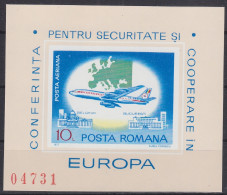 Rumänien Block 144 Mit 3438 Postfrisch Flugzeuge, Romania MNH #RA237 - Altri & Non Classificati
