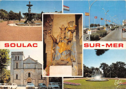 SOULAC SUR MER La Belle Fontaine La Grande Plage L Eglise Notre Dame De La Fin Des Terres 26(scan Recto-verso) MA1561 - Soulac-sur-Mer