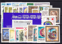 Österreich Jahrgang 1987 Mit 1873-1908 Postfrisch MNH #RG760 - Otros & Sin Clasificación