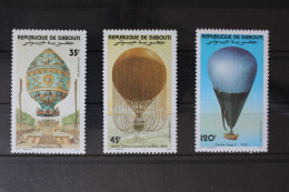 Dschibuti 358-360 Postfrisch 200 Jahre Luftfahrt #RH987 - Gibuti (1977-...)