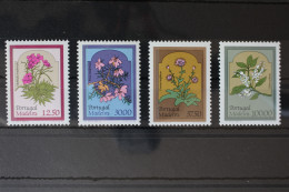 Portugal Madeira 86-89 Postfrisch Blumen #RH997 - Madère