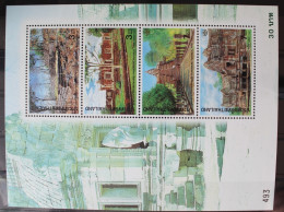 Thailand Block 93 Mit 1760-1763 Postfrisch Tempel #RJ432 - Thaïlande