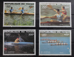 Tschad 1056-1059 Postfrisch Olympische Spiele #RM620 - Chad (1960-...)