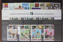 Niederlande Jahrgang 1984 Mit 1245-1262 Postfrisch -komplett- #RI866 - Andere & Zonder Classificatie