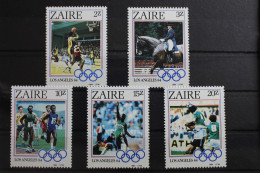 Zaire 861-865 Postfrisch Olympische Spiele #RM640 - Montenegro