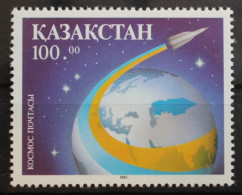 Kasachstan 25 Postfrisch Weltraum #RL250 - Kazakistan
