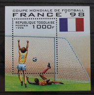 Togo Block 392 Mit 2395 Postfrisch Fußball WM 1998 #RL277 - Togo (1960-...)