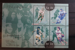 Finnland Block 15 Mit 1284-1287 Postfrisch Sport #RN006 - Altri & Non Classificati