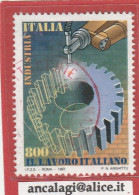 USATI ITALIA 1997 - Ref.0774 "IL LAVORO ITALIANO " 1 Val. - - 1991-00: Usados