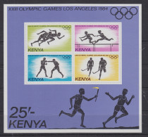 Kenia Block 23 Postfrisch Olympische Spiele #RN969 - Kenia (1963-...)