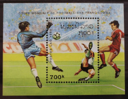 Laos Block 138 Mit 1266 Postfrisch Fußball WM 1994 #RL272 - Laos