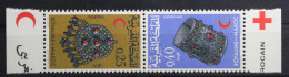 Marokko 620-621 Postfrisch Kehrdruckpaar #TL808 - Marokko (1956-...)
