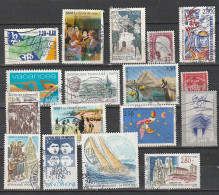 Lot De Timbres De France Collection Oblitérés (voir Scan) - Collections