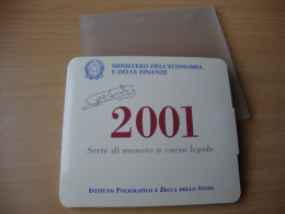 Set Monétaire Italie 2001 - Jahressets & Polierte Platten