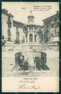 Alessandria Acqui Terme Fontana Della Bollente PIEGHINA Cartolina RB5548 - Alessandria