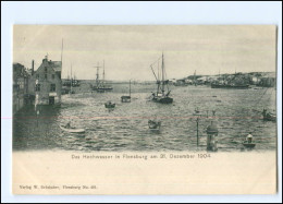 U6681/ Flensburg  Sturmflut Hochwasser  1904 AK - Flensburg