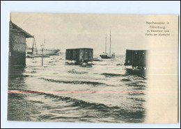 U6679/ Flensburg  Sturmflut Hochwasser 1904 AK - Flensburg