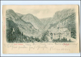 U6670/ Hotel Stalheim  Norwegen Reliefdruck AK 1903 - Norvège