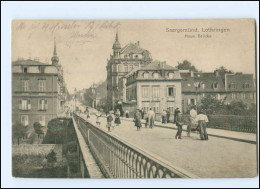 U5893/ Lothringen Saargemünd Neue Brücke 1916 AK - Lothringen