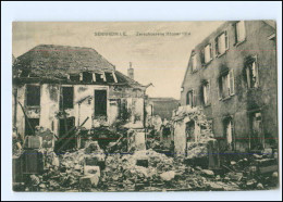 U5748/ Sennheim In Elsaß Zerschossene Häuser 1915 AK - Elsass