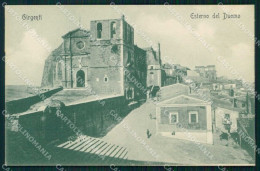 Agrigento Città Esterno Del Duomo Cartolina RB5493 - Agrigento