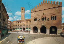 CARTOLINA  C8 TREVISO,VENETO-PIAZZA DEI SIGNORI-MEMORIA,CULTURA,RELIGIONE,IMPERO ROMANO,BELLA ITALIA,VIAGGIATA 1976 - Treviso