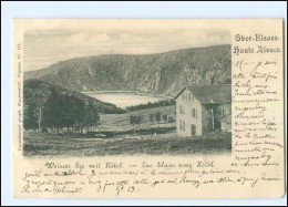 Y11659/ Weisser See Mit Hotel  Ober-Elsaß  AK 1900 - Elsass