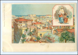 U5446/ Algier Alger Algerien Litho AK Ca.1900 - Ohne Zuordnung
