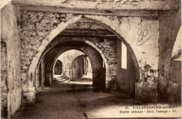 Villefranche-Sur-Mer, Ruelle Obscure - Dark Passage - Villefranche-sur-Mer