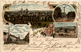 Gruss Aus Erfurt - Litho - Erfurt