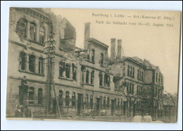 XX003304/ Saarburg In Lothringen  Art. Kaserne Zerstört  AK 1914 1. Weltkrieg - Lothringen