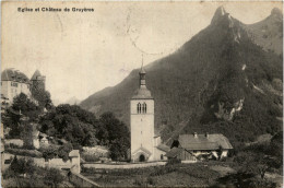 Eglise Et Chateau - Gruyeres - Gruyères