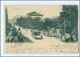 XX002751/ Posen Wilhelmsplatz Straßenbahn AK 1901 - Posen