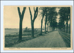 XX01065/ Wangerin In Pommern Freienwalder Chaussee AK 1934  + Bahnpost - Pommern