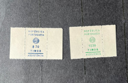(T2) Timor 1960 Postal Tax - Af. IP13/ 14 - MNH (NGAI) - Timor