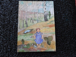 Elsa Beskow-Kort, "Blåsippor" - "Anémones Bleues"  (W20) - Other & Unclassified