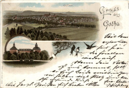 Gruss Aus Gotha - Litho 1897 - Gotha