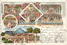 Gasthof Reichenbrand - Litho - Chemnitz - Chemnitz