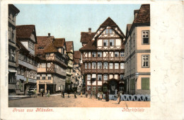 Gruss Aus Münden - Marktplatz - Hannoversch Münden